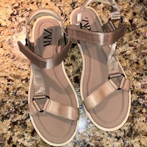 Zara Platform Sandals size 41